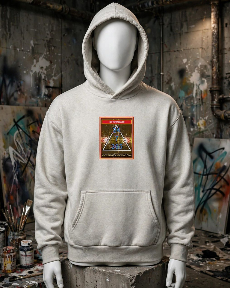 Premium Oversized Sweatshirt (Bone): Perseverance