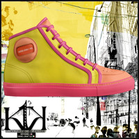 Sporty High Top Sneakers: Sherbi