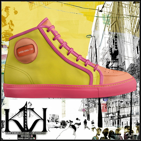 Sporty High Top Sneakers: Sherbi