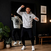 Full Zip Hoodie (Athletic Healther): Freedom Fighter