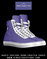 High Top Polo Style Sneakers: Grapo