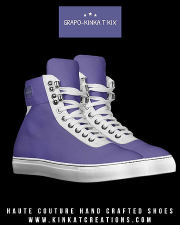 High Top Polo Style Sneakers: Grapo