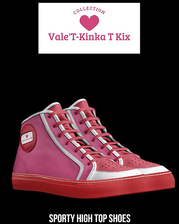 Sporty High Top Shoes: Vale'T