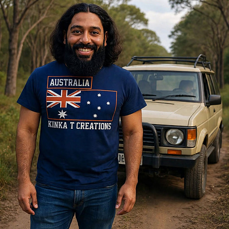 Basic Dark T-Shirt: Australia