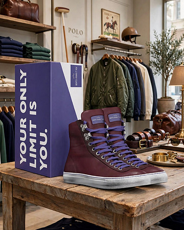 Polo Inspired High Tops: Grapo