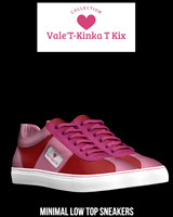 Minimal Low Top Sneakers: Vale'T