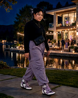 Velcro Wedge Sneakers: Grapo
