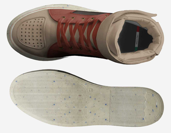 Basketball High Tops With Straps: B3AR