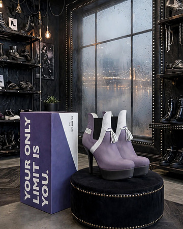 Tassels Platform Pumps: Grapo