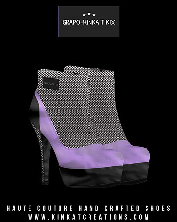 Ankle Boot Platform Stiletto Heels: Grapo