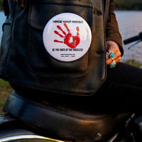 Fashion Pin (Round): Be The Voice Of The Voiceless