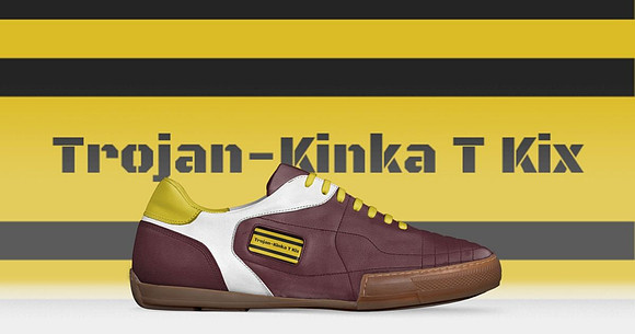 Trojan - Kinka T Kix original Italian leather shoe line.