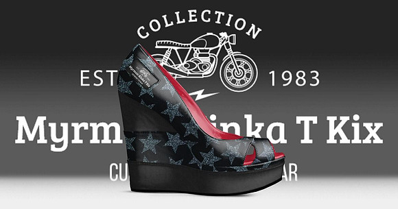 Myrman - Kinka T Kix original Italian leather shoe line.