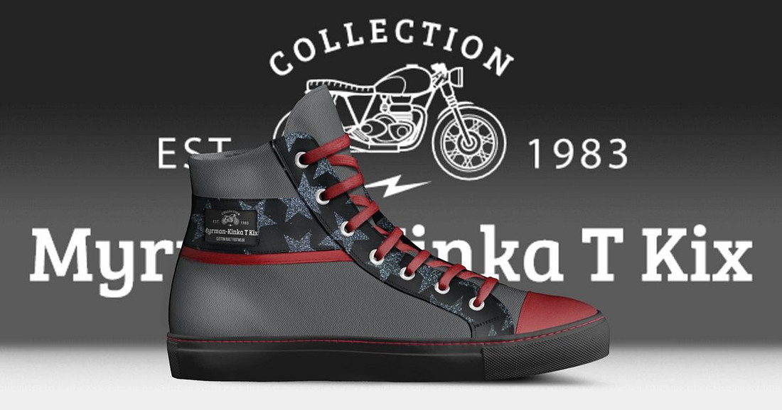 Myrman - Kinka T Kix original Italian leather shoe line.
