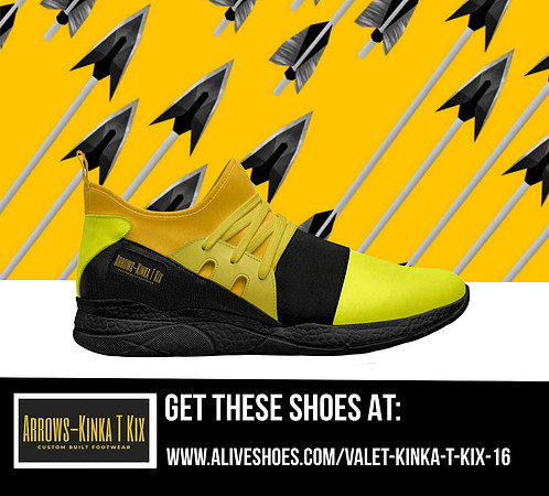 ($209) Contemporary Sock Runner Shoes: Arrows