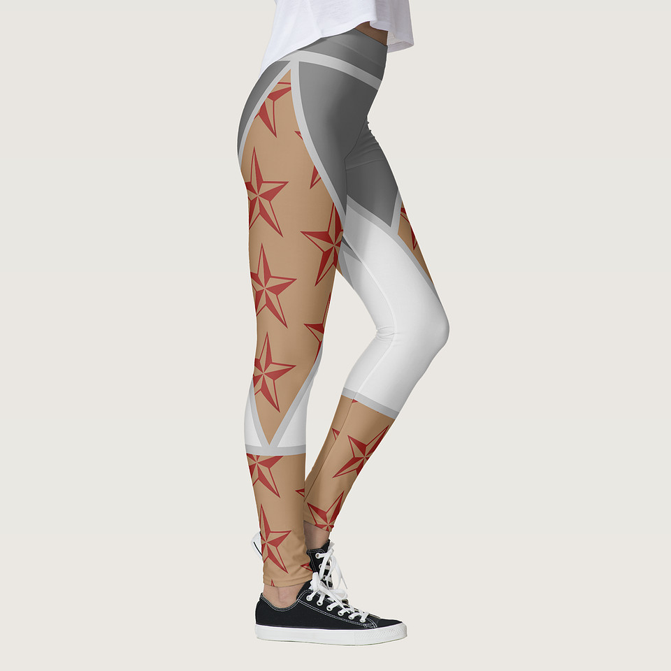($79.90) Hand Sewn Leggings: Starlines