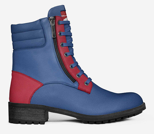 Zip Military Boots - Reblu