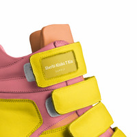 Velcro Wedge Sneakers: Sherbi