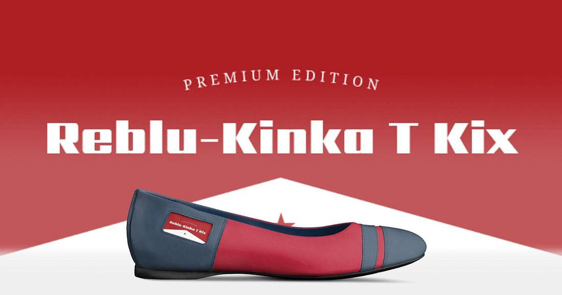 Kinka T Kix original Italian leather shoe line. - Reblu