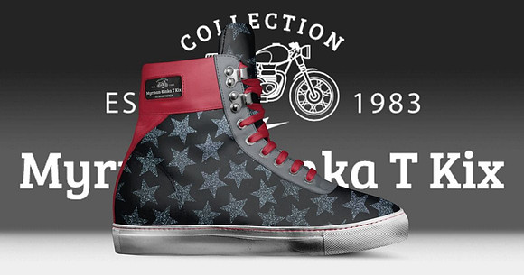 Myrman - Kinka T Kix original Italian leather shoe line.
