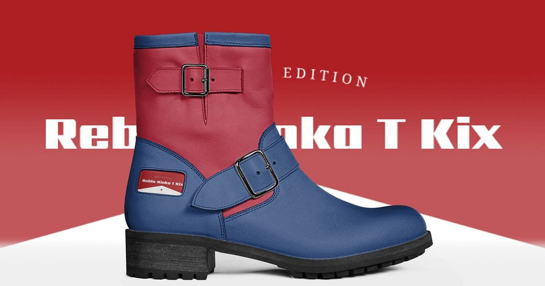 Kinka T Kix original Italian leather shoe line. - Reblu