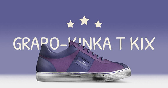 Grapo - Kinka T Kix original Italian leather shoe line.