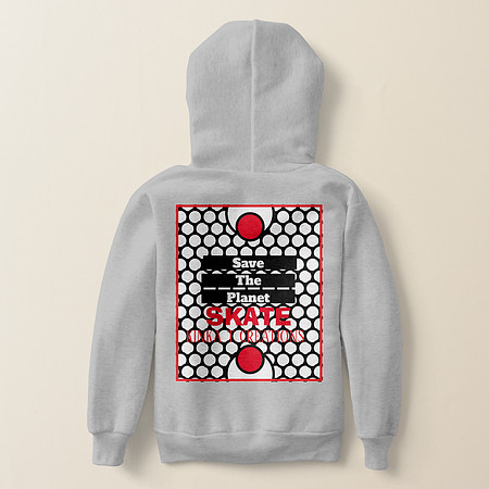 Save The Planet Skate Skateboard Hoodie