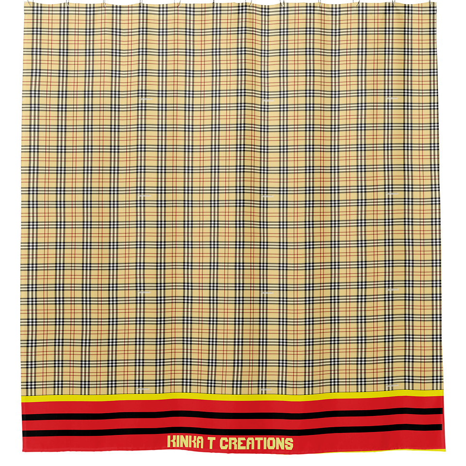 ($67.80) Shower Curtain: Rilla Plaid