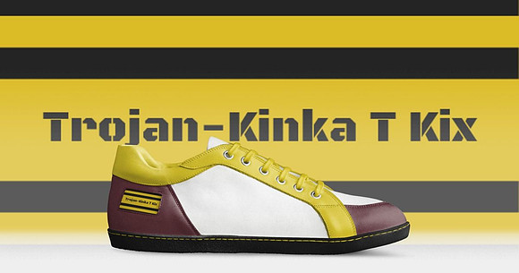 Trojan - Kinka T Kix original Italian leather shoe line.