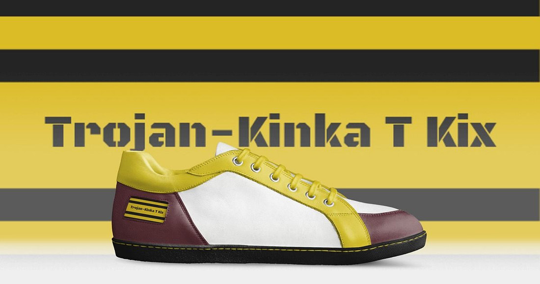 Trojan - Kinka T Kix original Italian leather shoe line.