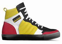 Retro Basketball High Top Shoes (Black): Rilla