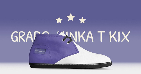 Grapo - Kinka T Kix original Italian leather shoe line.