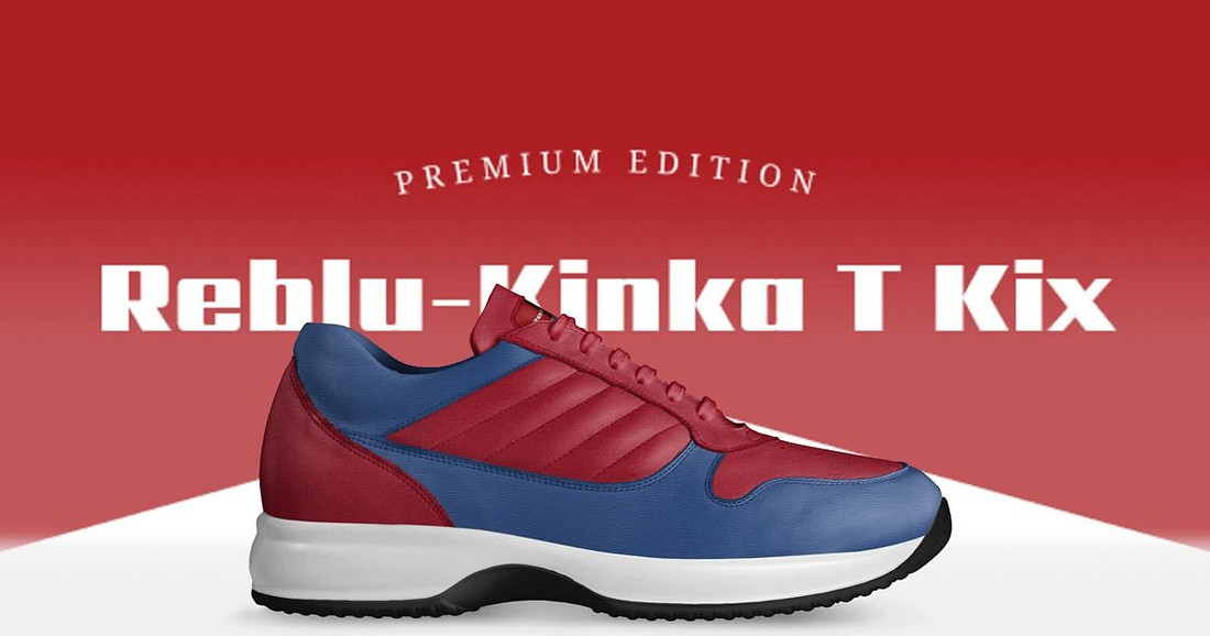 Kinka T Kix original Italian leather shoe line. - Reblu