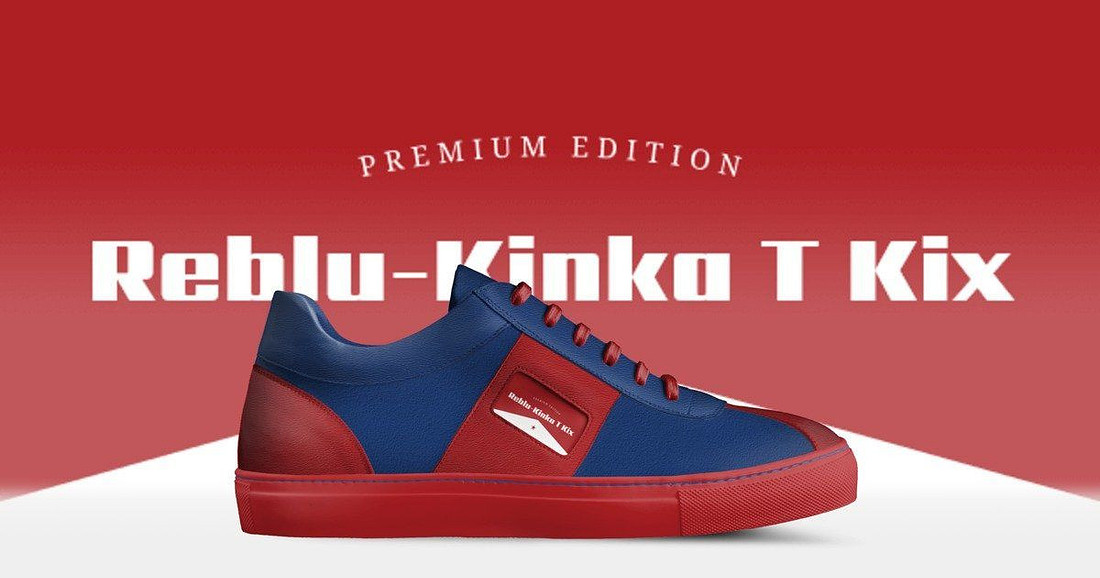 Kinka T Kix original Italian leather shoe line. - Reblu