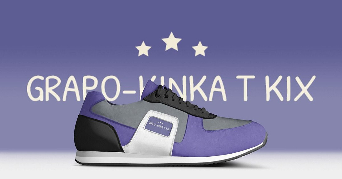 Grapo - Kinka T Kix original Italian leather shoe line.