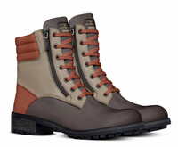 Zip Military Boots: B3AR Brown