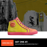 Sporty High Top Sneakers: Sherbi