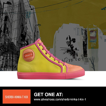 Sporty High Top Sneakers: Sherbi