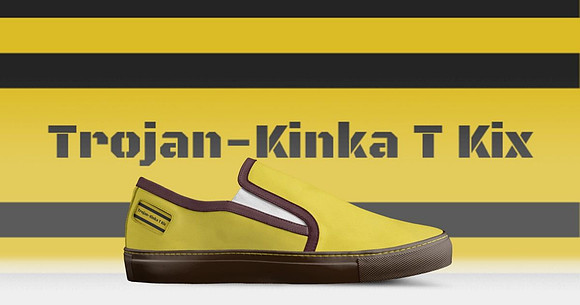 Trojan - Kinka T Kix original Italian leather shoe line.