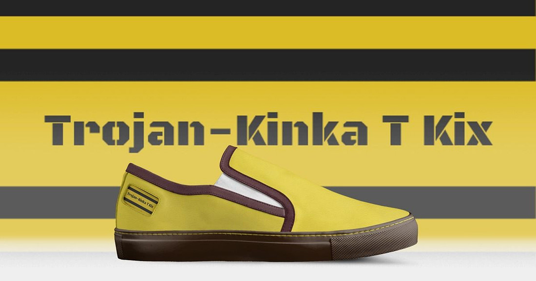 Trojan - Kinka T Kix original Italian leather shoe line.