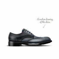 Traditional Derby Shoes (Shine): Charq