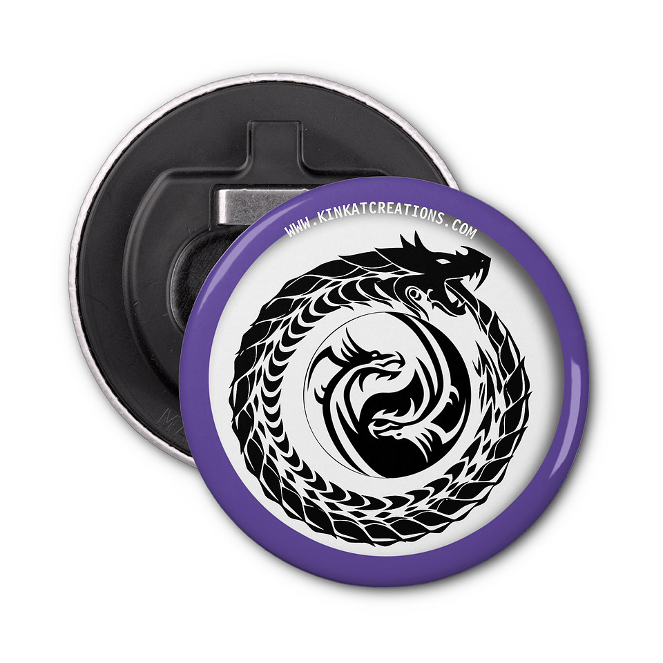 Balancing Dragons - Bottle Opener [discounts on check out]
