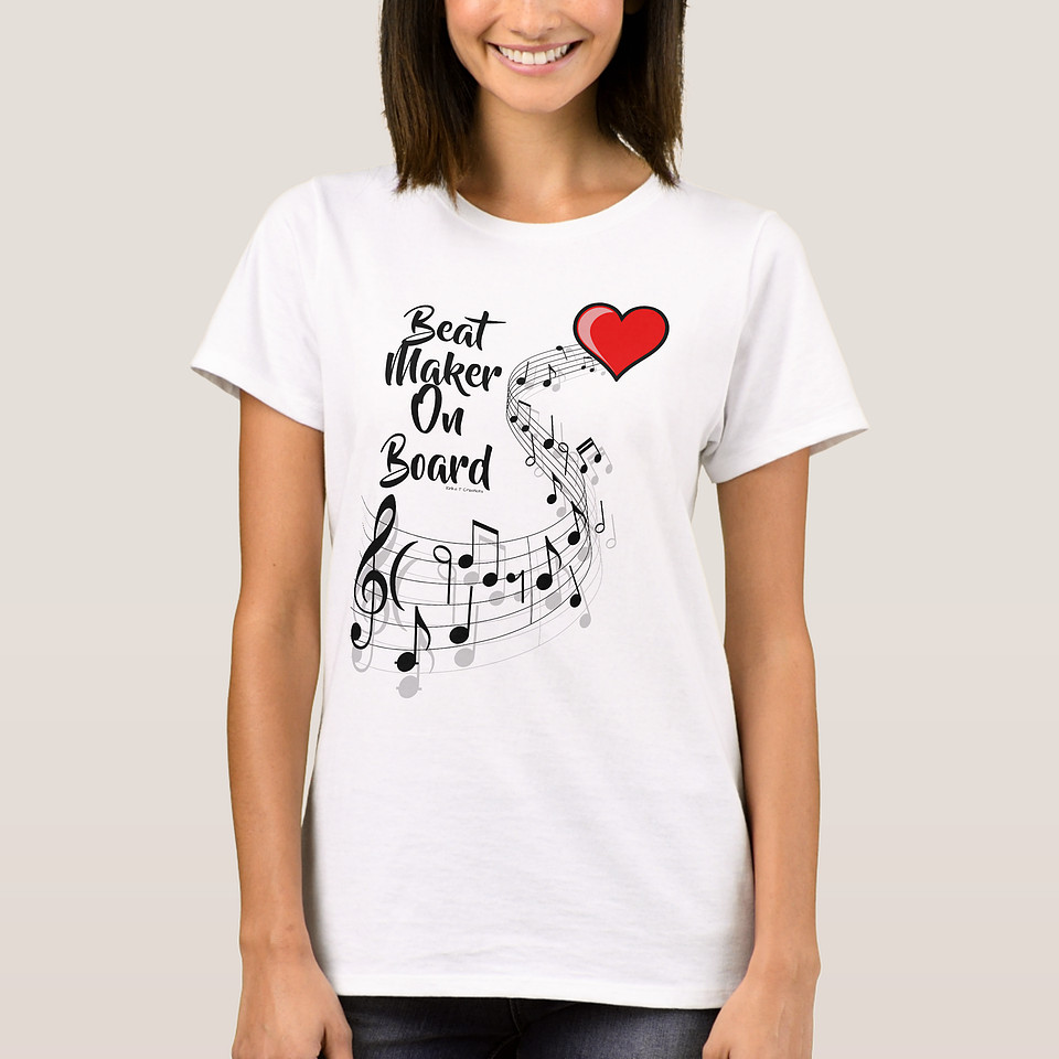 Beat Maker On Board Shirt - Women's Basic T-Shirt