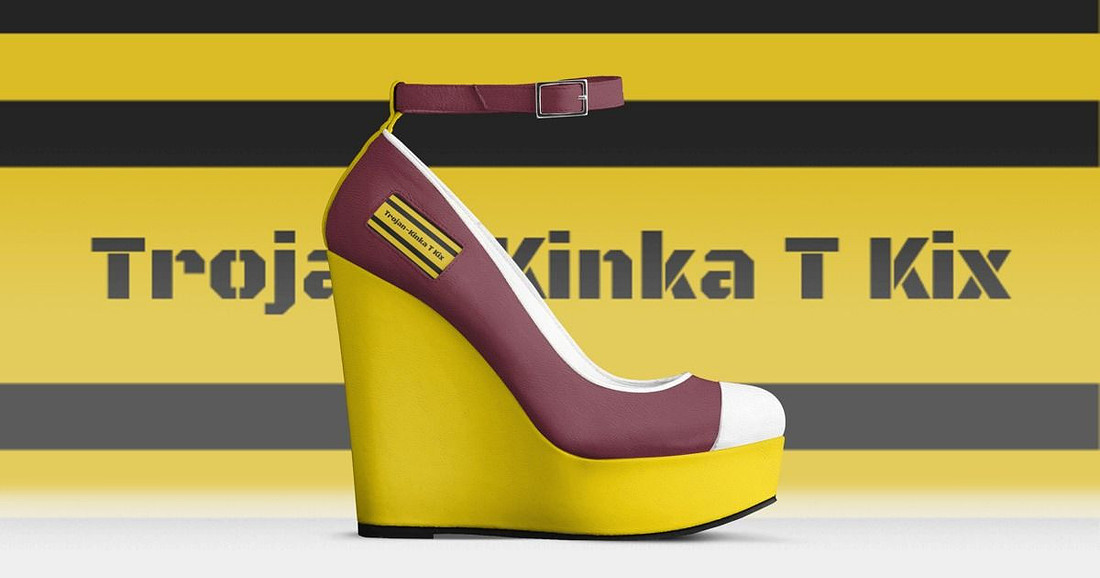 Trojan - Kinka T Kix original Italian leather shoe line.