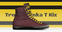 Trojan - Kinka T Kix original Italian leather shoe line.