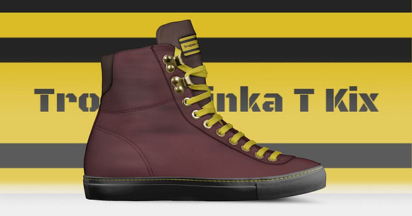 Trojan - Kinka T Kix original Italian leather shoe line.