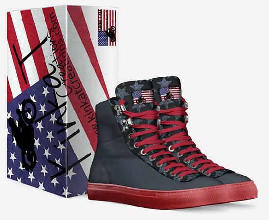Polo Style High Tops: Freedom Racer '76