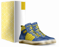 Retro Basketball High Tops: Royalz