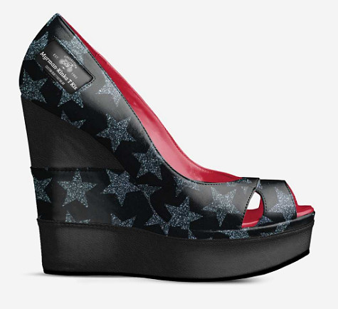 Open Toe Wedge Sandals - Myrman