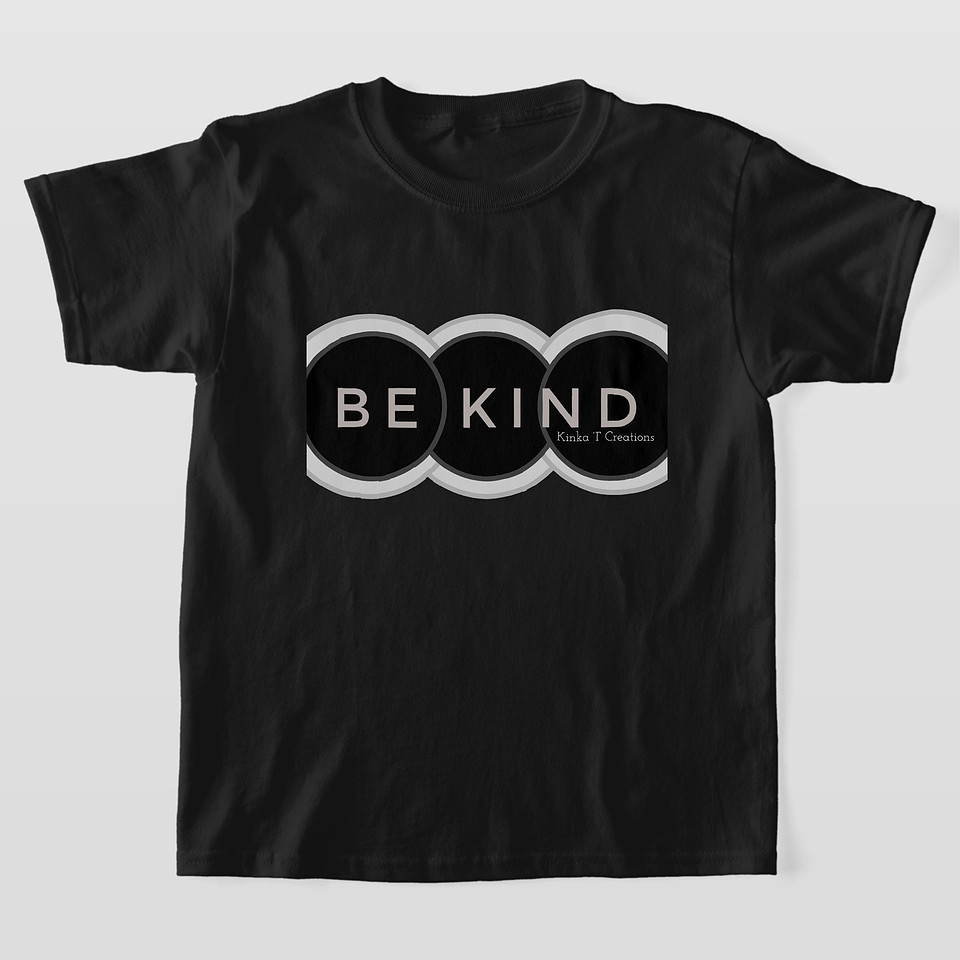 ($34.65) Kids Basic T-Shirt: Be Kind
